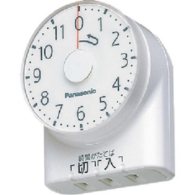 他サイト： パナソニック Panasonic ダイヤルタイマー 11時間形 WH3101WP (ホワイト)の商品画像