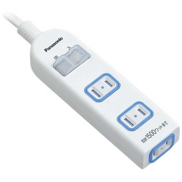 他サイト： パナソニック Panasonic ザ ・タップ 電源タップ X 3個口 一括防水スイッチ付 3.0m WHA25332WKP (の商品画像