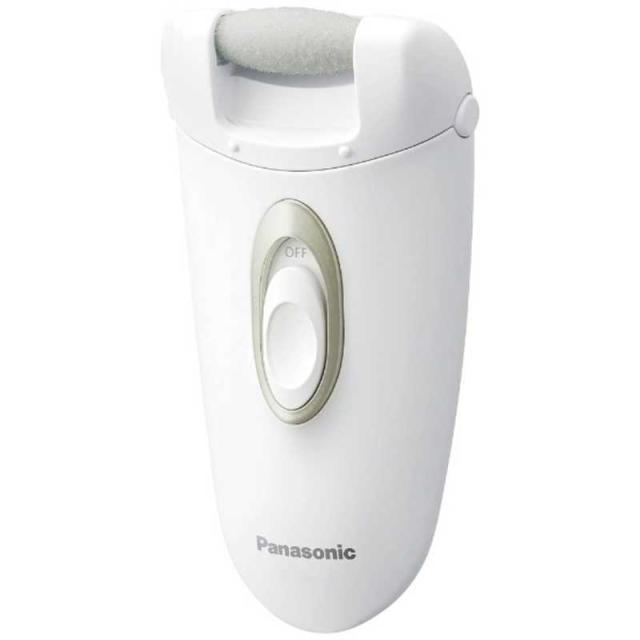 他サイト： パナソニック Panasonic ≪国内・海外兼用≫フットケア 「角質クリア」 ES-WE22-N ゴールド調の商品画像