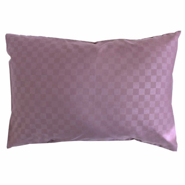他サイト： 小栗 まくらカバー 型押しムジ調市松柄 標準サイズ (ポリエステル100%/43×63cm) の商品画像