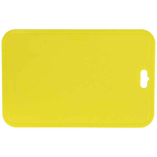 他サイト： パール金属 Colors 抗菌プラス食洗機対応まな板M イエロー CC-1541の商品画像