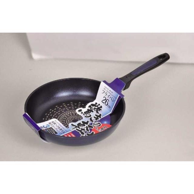 他サイト： パール金属 ブルーダイヤモンドコートフライパン(26cm) HB-2017の商品画像
