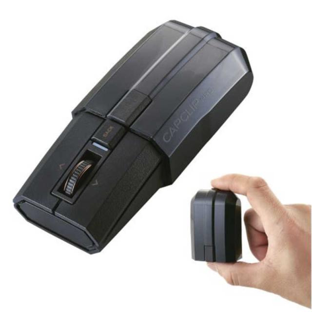 他サイト： エレコム ELECOM マウス CAPCLIP PRO ブラック 光学式 4ボタン Bluetooth 無線 ワイヤレス M-Cの商品画像