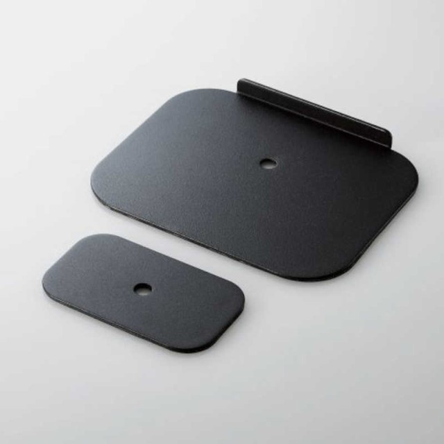 他サイト： エレコム ELECOM モニターアーム用 取付補強プレート クランプ式/グロメット式対応 ブラック DPARP01BKの商品画像