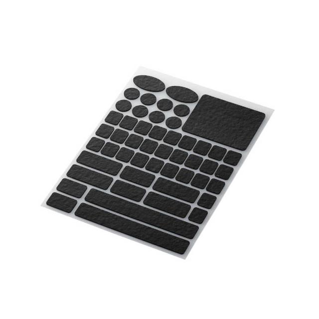 他サイト： エレコム ELECOM 汎用プレカットタイプ [8種 計50片] V custom VG600PC ブラック GWVG600PCの商品画像