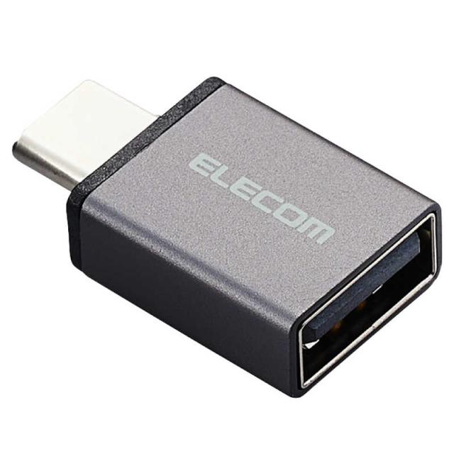 他サイト： エレコム ELECOM USB Type-C 変換アダプタ USB-A to USB-C 変換 USB2.0 OTG対応 超小型の商品画像