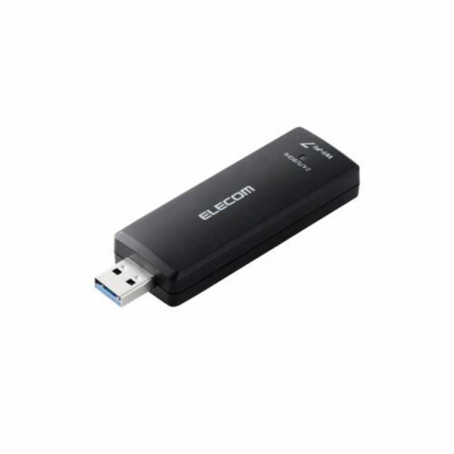 他サイト： エレコム ELECOM WiFi 無線LAN 子機 2880+2880+688Mbps Wi-Fi 7 11be/ax ブラックの商品画像