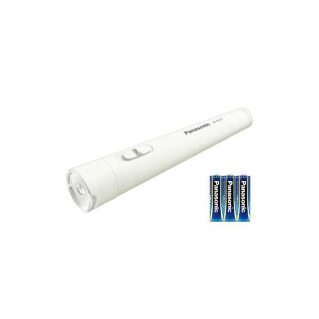 他サイト： パナソニック Panasonic LED 懐中電灯 乾電池エボルタNEO付き 防災 BF-BG01N-W ホワイトの商品画像