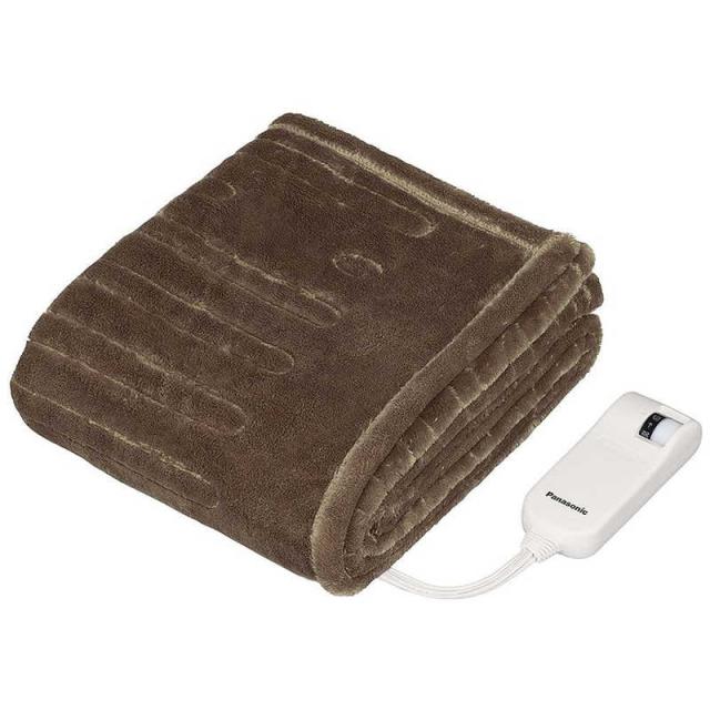 他サイト： パナソニック Panasonic 洗える電気ひざ掛け くるけっと  DC-H5-T ブラウンの商品画像
