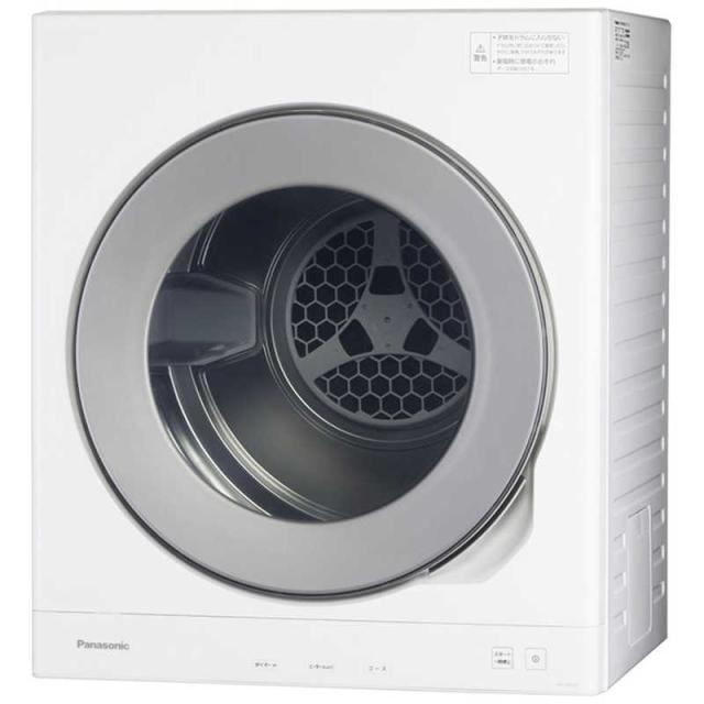 他サイト： パナソニック Panasonic 衣類乾燥機 乾燥容量6.0kg ヘルツフリー(50Hz/60Hz共用) NH-D605-W ホの商品画像