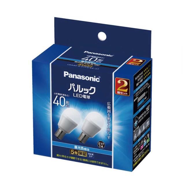 他サイト： パナソニック Panasonic LED電球 LDA4DGE17SK42Tの商品画像