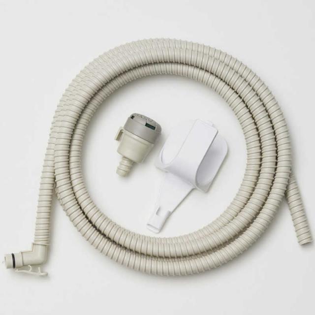 他サイト： パナソニック Panasonic 風呂水吸水ホースセット 約4m(パナソニック製バスポンプ内蔵洗濯機専用) NFM1の商品画像