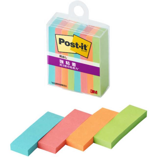 他サイト： 3Mジャパン ポストイット強粘着見出しマルチカラー1 700SS-MC-1Nの商品画像