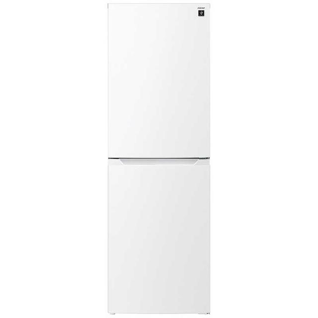 他サイト： シャープ SHARP 冷蔵庫 2ドア 230L 右開き プラズマクラスター 幅54.4mm マットホワイト   SJ-BD23Pの商品画像