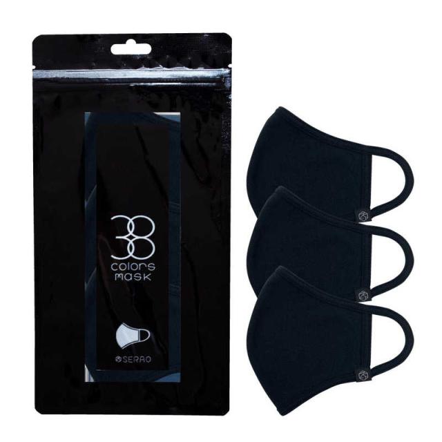 他サイト： 三和 SERAOマスクブラックカラー の商品画像