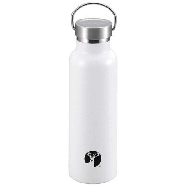 他サイト： キャプテンスタッグ アウトドア用品 HDボトル600 [600ml] ホワイト UE-3367-WHの商品画像