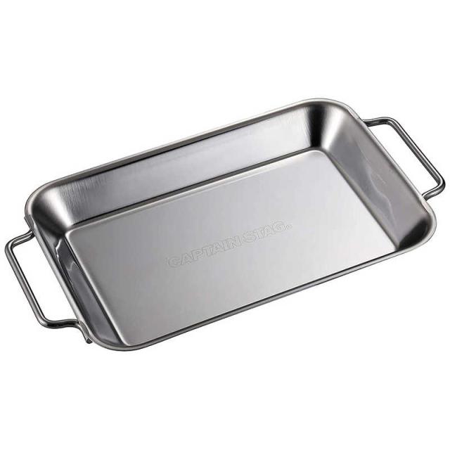 他サイト： キャプテンスタッグ ステンレス グリルプレートB6サイズ UG-1568の商品画像