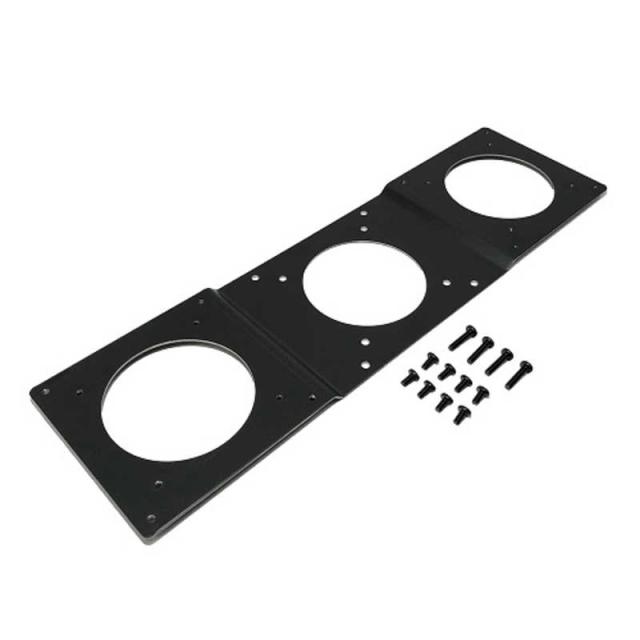 他サイト： 長尾製作所 VESA規格増設プレート ダブル NB-VS7510PLUS-W ブラックの商品画像