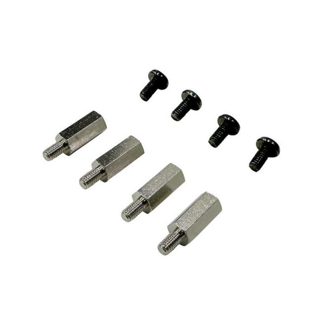 他サイト： 長尾製作所 凹凸用VESAスペーサー M4 ブラック NB-VESA-SPACER-M4の商品画像