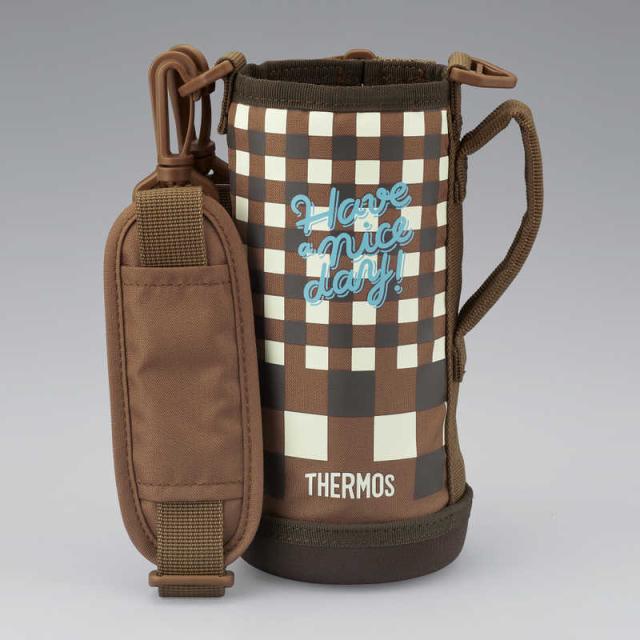他サイト： サーモス FJJ800WFハンディポーチ ブラウンチェック FJJ800WFハンディポーチBWCの商品画像
