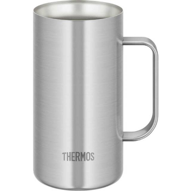 他サイト： サーモス 食洗対応真空断熱ジョッキ720ml ステンレス1 JDK-721-S1の商品画像