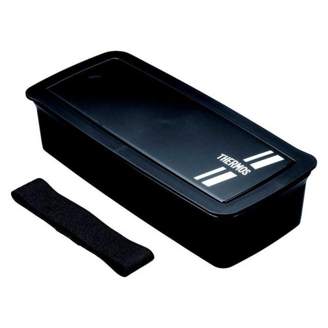 他サイト： サーモス フレッシュランチボックス ブラックシルバー DJS-701-BKSLの商品画像