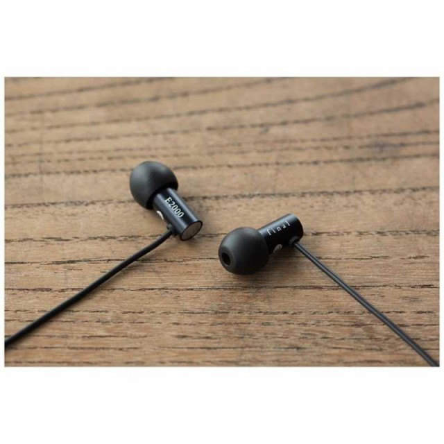 他サイト： FINAL イヤホン カナル型 MATT BLACK [φ3.5mm ミニプラグ] FI-E2DALの商品画像