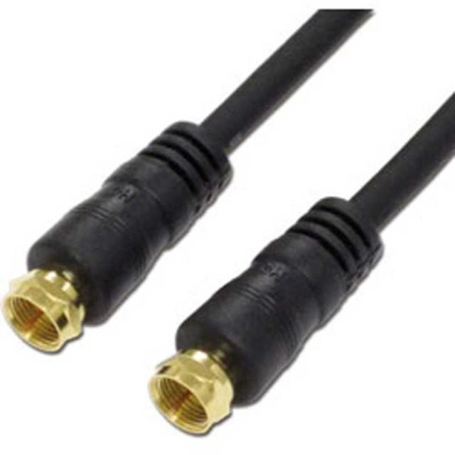 他サイト： アイネックス アンテナケーブル F型ネジ式 ストレート 約0.3m F4C-03の商品画像