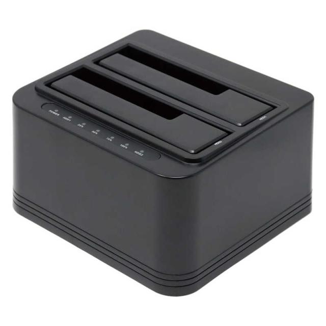 他サイト： アイネックス HDD SSDスタンド USB-A接続 ブラック HDE17の商品画像