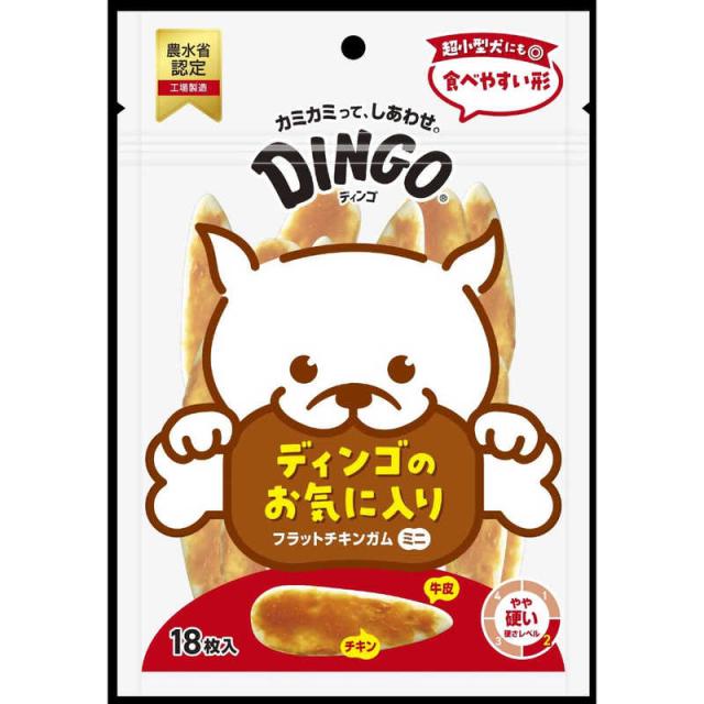 他サイト： スペクトラムブランズジャパン フラットチキンガム ミニ 18枚入 の商品画像
