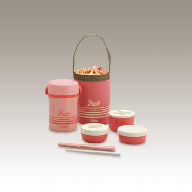 他サイト： サーモス ステンレスランチジャー(茶碗1.3杯分) JBC-801-CPの商品画像