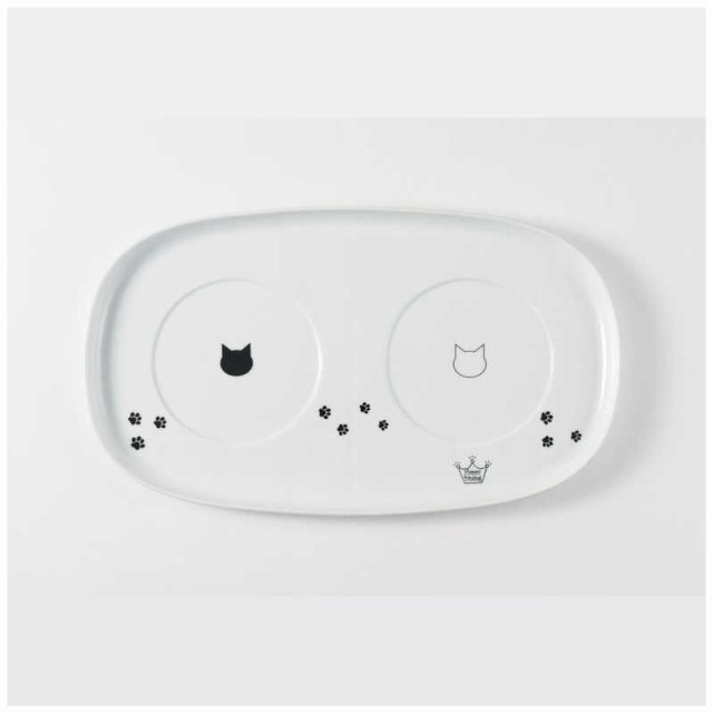 他サイト： 猫壱 ハッピーダイニング専用食器トレー ダブル の商品画像