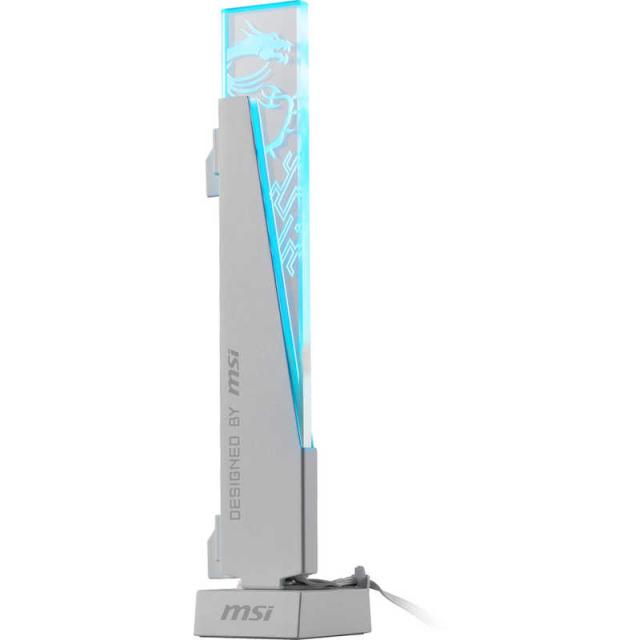 他サイト： MSI MPG ARGB GRAPHICS CARD STAND WHITE MPGARGBGRAPHICSCARDSTANDWの商品画像
