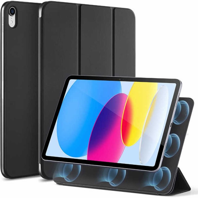 他サイト： ESR 10.9インチiPad(第10世代)用 Rebound磁気スリムケースカバー ESR Black ESRforiPad1の商品画像