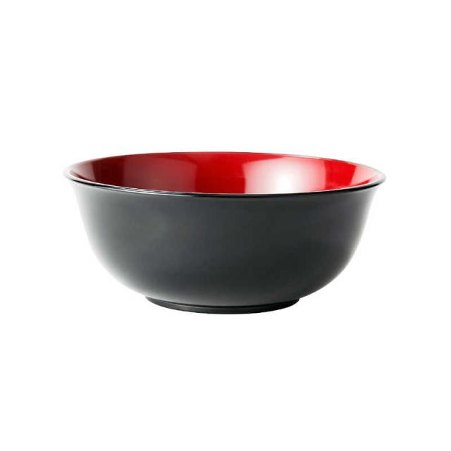 他サイト： アサヒコウヨウ 洗浄麺丼 6.0 黒内朱 黒 内朱 黒 内朱 11914の商品画像