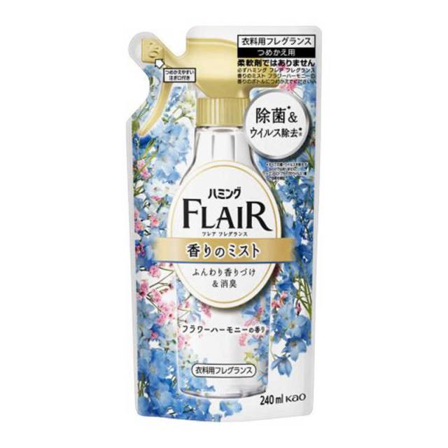 他サイト： 花王 FLAIR FRAGRANCE(フレアフレグランス) 香りのスタイリングミスト フラワー&ハーモニー つめかえ用 240mの商品画像