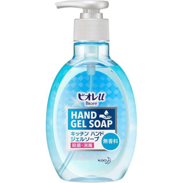 他サイト： 花王 Biore ビオレu キッチン ハンドジェルソープ 本体 250mL 無香料 の商品画像