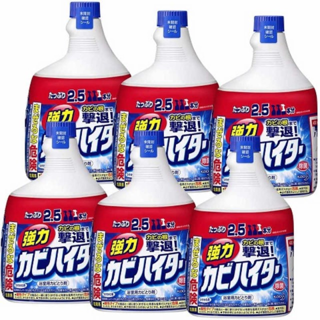 他サイト： 花王 【ケース】 強力カビハイター つけかえ用 特大 1000ml×6個 カビハイター の商品画像