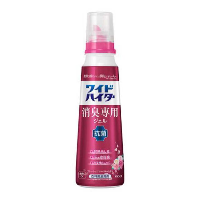 他サイト： 花王 ワイドハイター 消臭専用ジェル 本体 570mL フレッシュフローラルの香り の商品画像