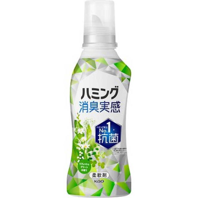 他サイト： 花王 ハミング消臭実感 本体 510mL リフレッシュグリーンの香り の商品画像