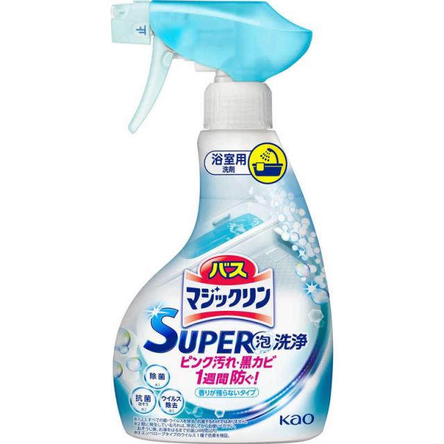 他サイト： 花王 バスマジックリン SUPER泡洗浄 本体 350mL 香りが残らないタイプ の商品画像