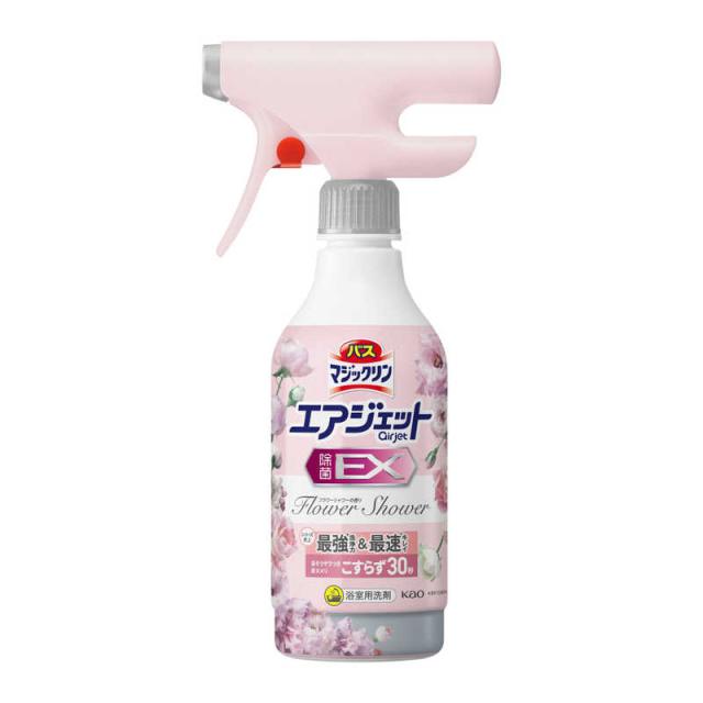他サイト： 花王 バスマジックリン エアジェット 除菌EX フラワーシャワーの香り 本体 390ml の商品画像