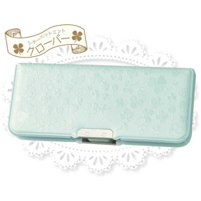 他サイト： クツワ ペールカラー筆入 シャーベットグリーン SF026の商品画像