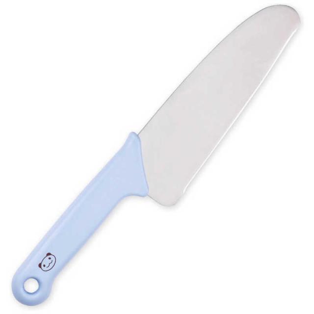 他サイト： 貝印 子ども包丁 本格刃付 パンダ ブルー FG5200の商品画像