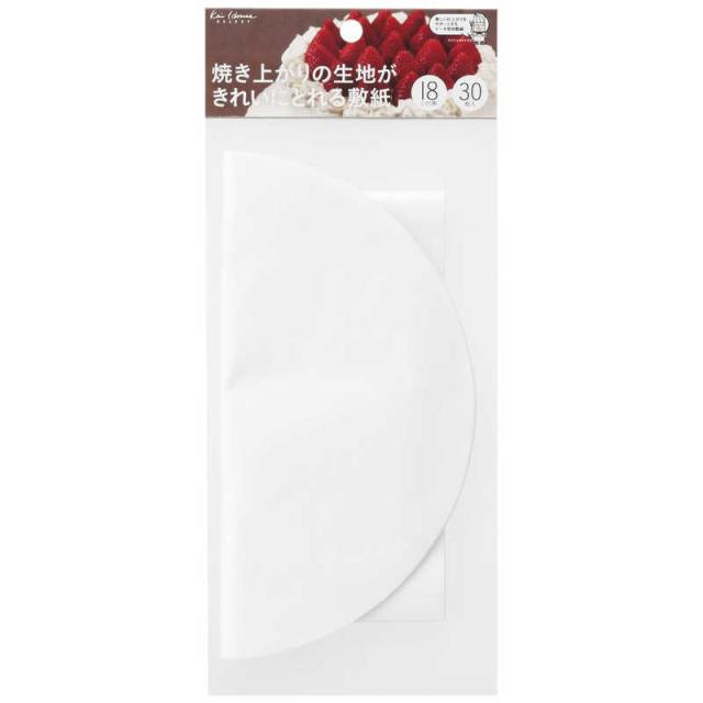 他サイト： 貝印 KHS デコ敷紙18cm用(30P) DL6116の商品画像