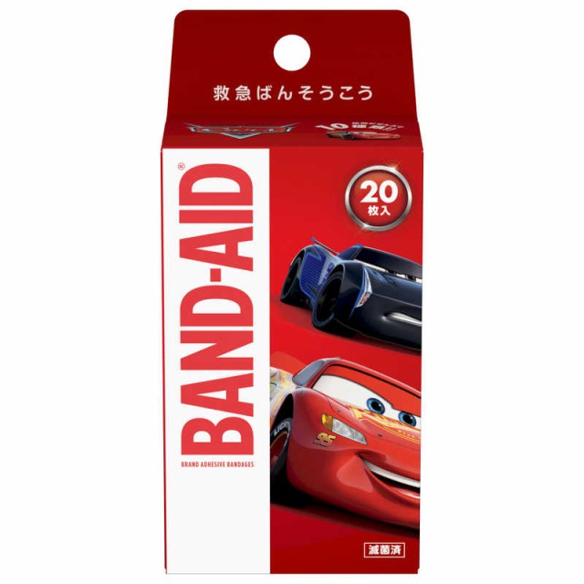 他サイト： KENVUE バンドエイド カーズ 20枚 の商品画像