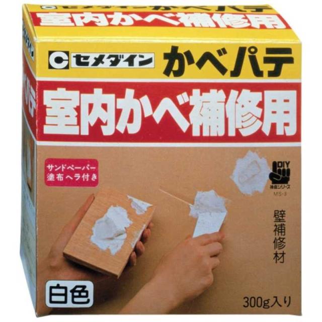 他サイト： セメダイン 壁パテ 300g カベパテ カベパテ_の商品画像