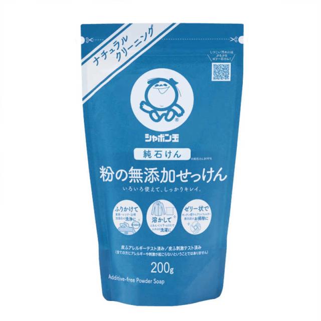 他サイト： シャボン玉販売 粉の無添加せっけん 200g の商品画像