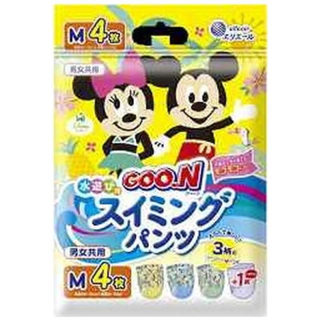 他サイト： 大王製紙 GOON(グーン)スイミングパンツ Mサイズ 男女共用 4枚 の商品画像