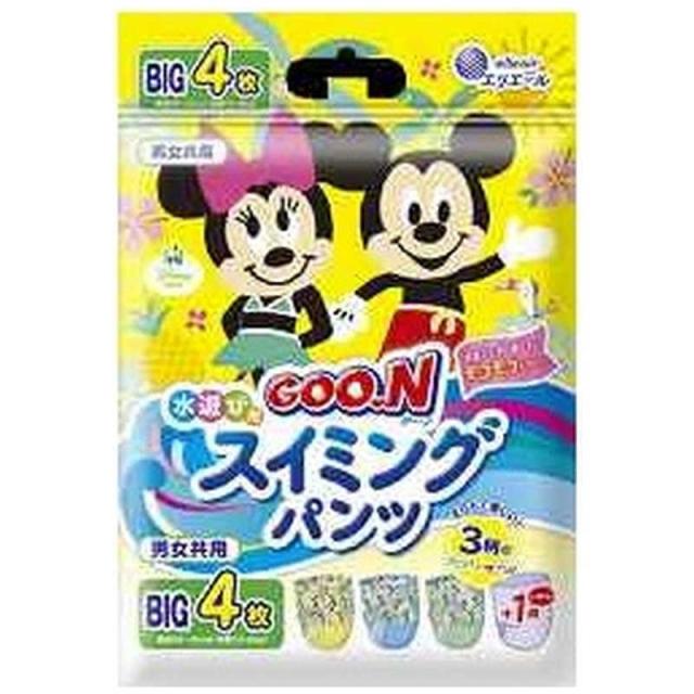 他サイト： 大王製紙 GOON(グーン)スイミングパンツ BIGサイズ 男女共用 4枚 の商品画像